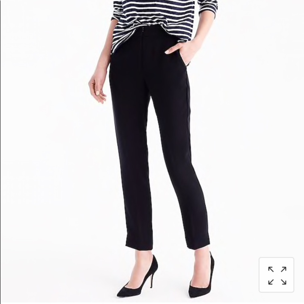 Jcrew Pull-On Easy Pant in Matte Crepe